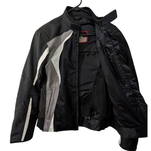 BILT BLM 2 Women's M Black/Grey Mesh Lightweight Motorcycle Jacket - Picture 3 of 8